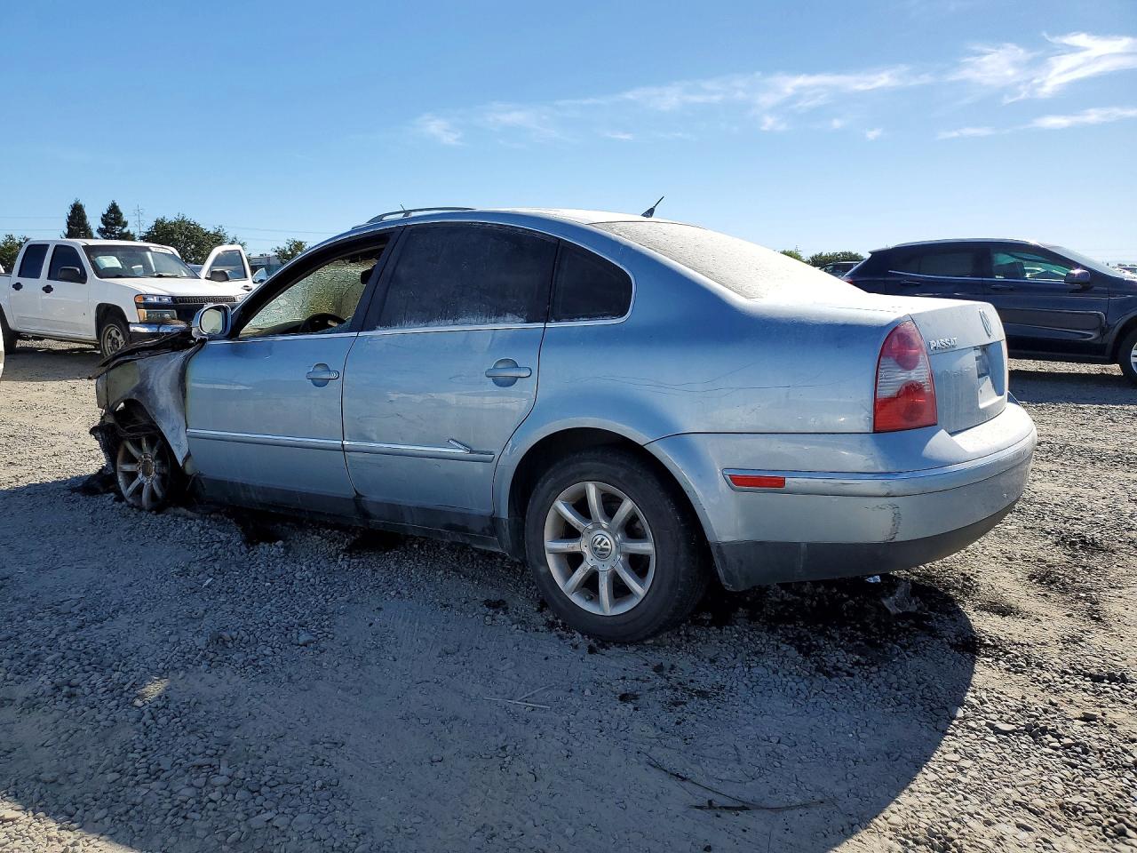 2004 Volkswagen Passat Gls Silver vin: WVWPD63B24E230778