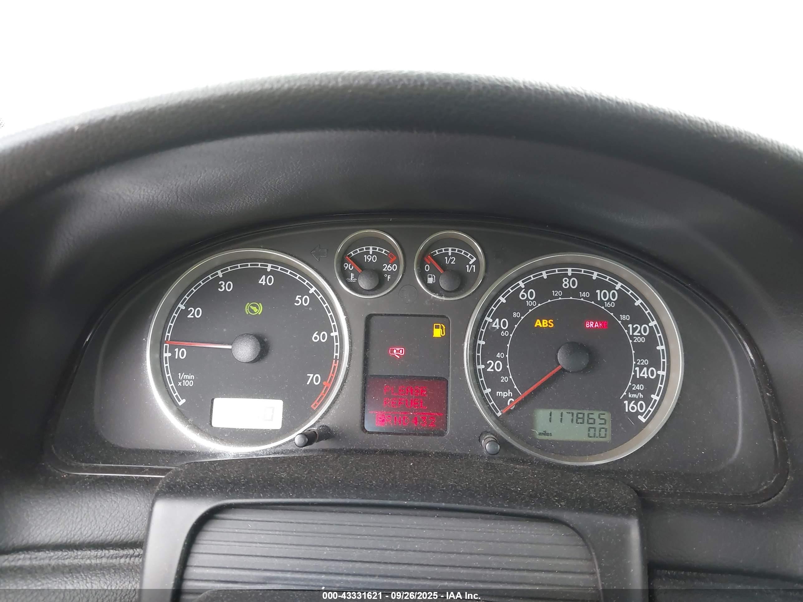 2002 Volkswagen Passat Gls Gray vin: WVWPD63B32P307630