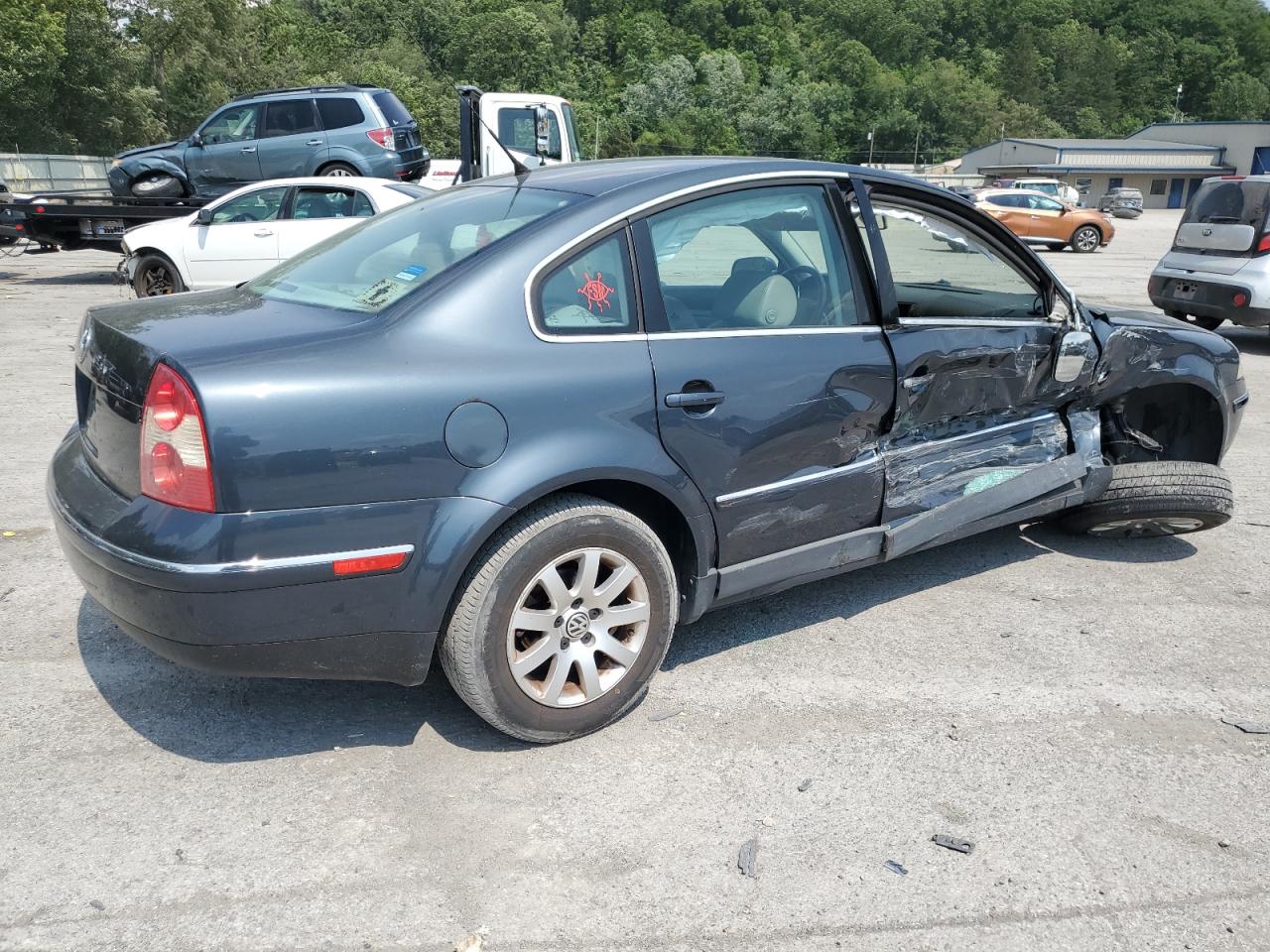 2003 Volkswagen Passat Gls Charcoal vin: WVWPD63B33P181741