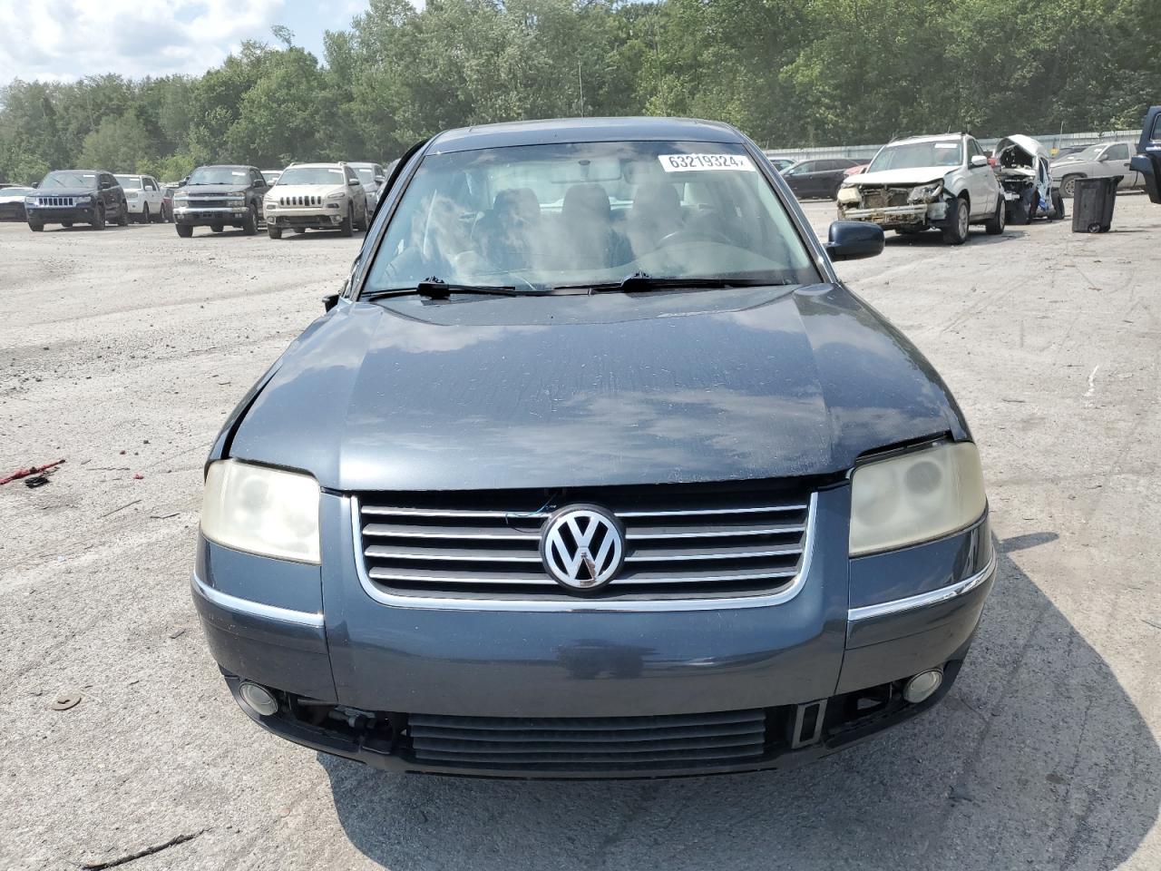2003 Volkswagen Passat Gls Charcoal vin: WVWPD63B33P181741