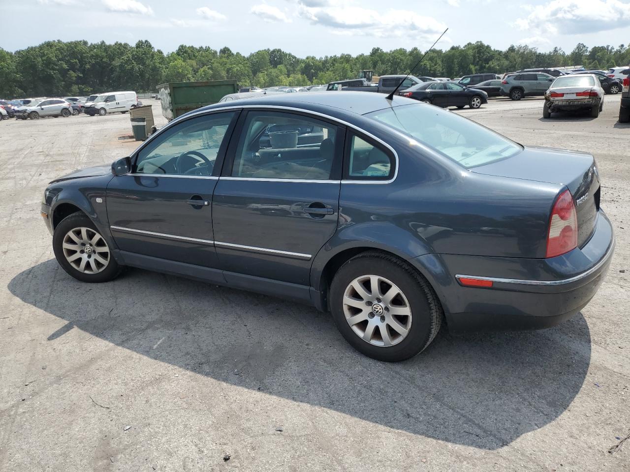 2003 Volkswagen Passat Gls Charcoal vin: WVWPD63B33P181741