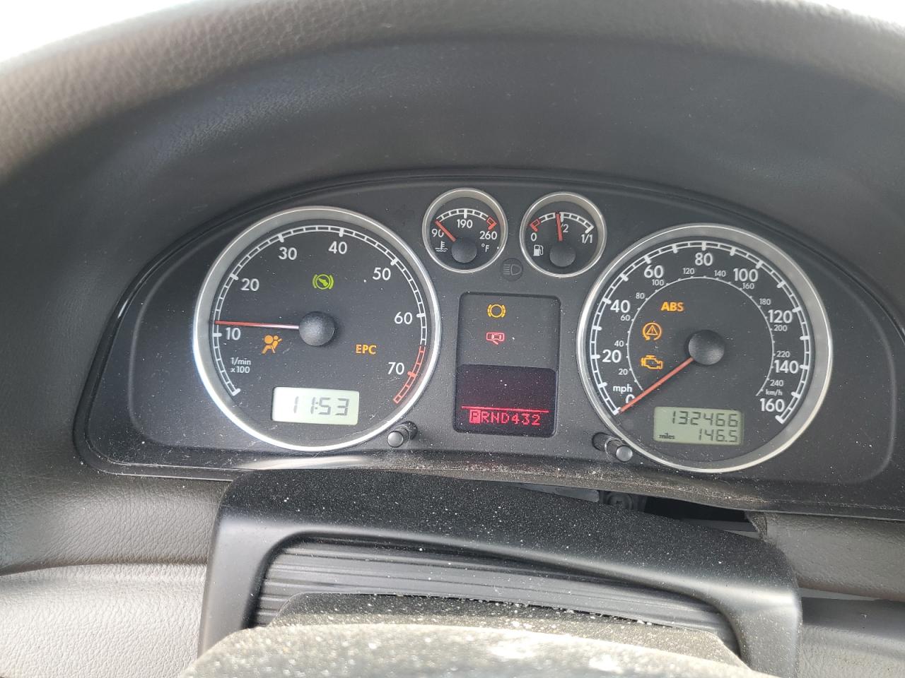 2003 Volkswagen Passat Gls Charcoal vin: WVWPD63B33P181741