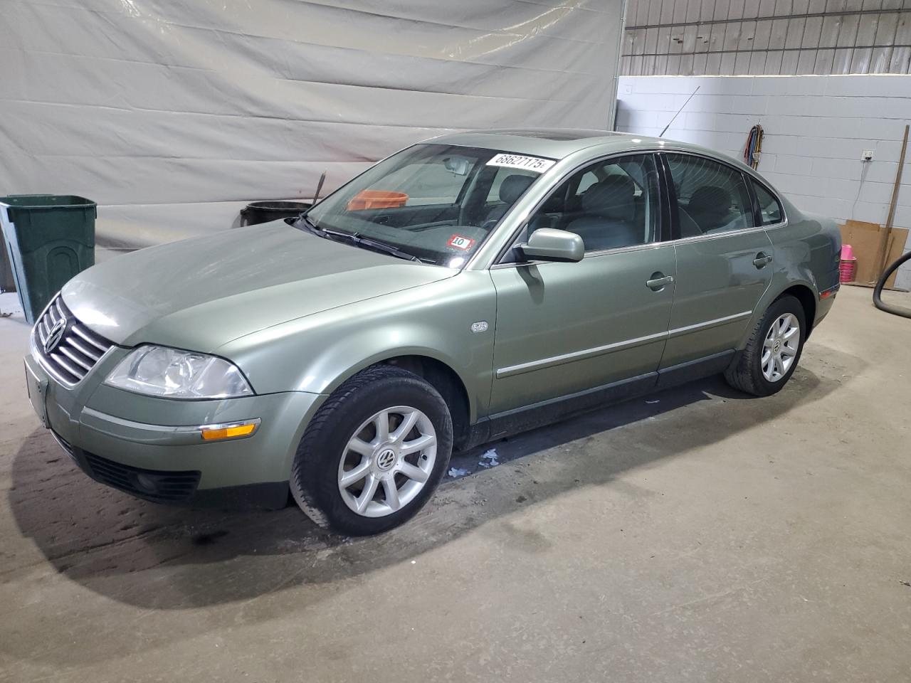 2004 Volkswagen Passat Gls Зеленый vin: WVWPD63B34E069941