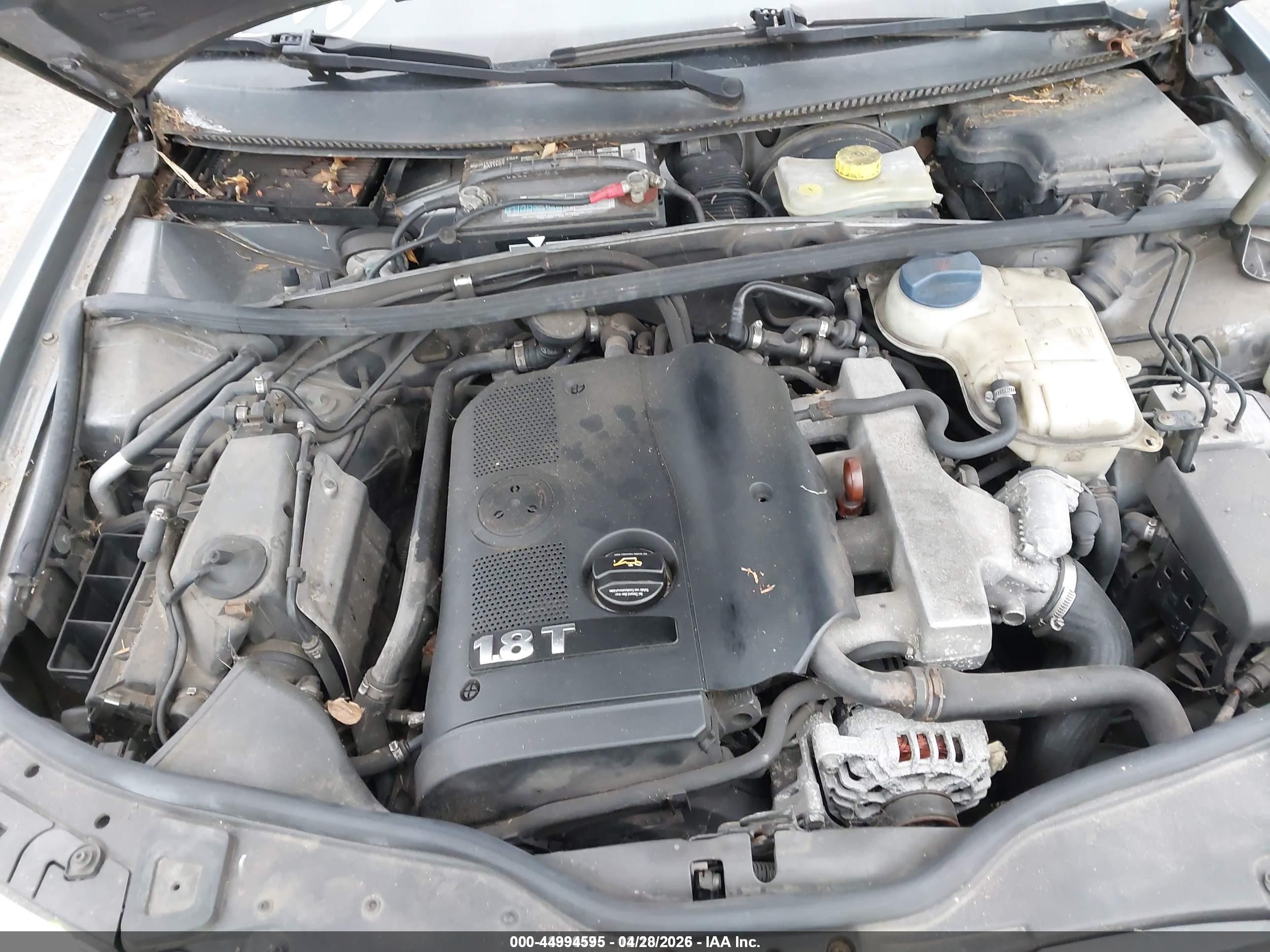 2004 Volkswagen Passat Gls Silver vin: WVWPD63B34P009517