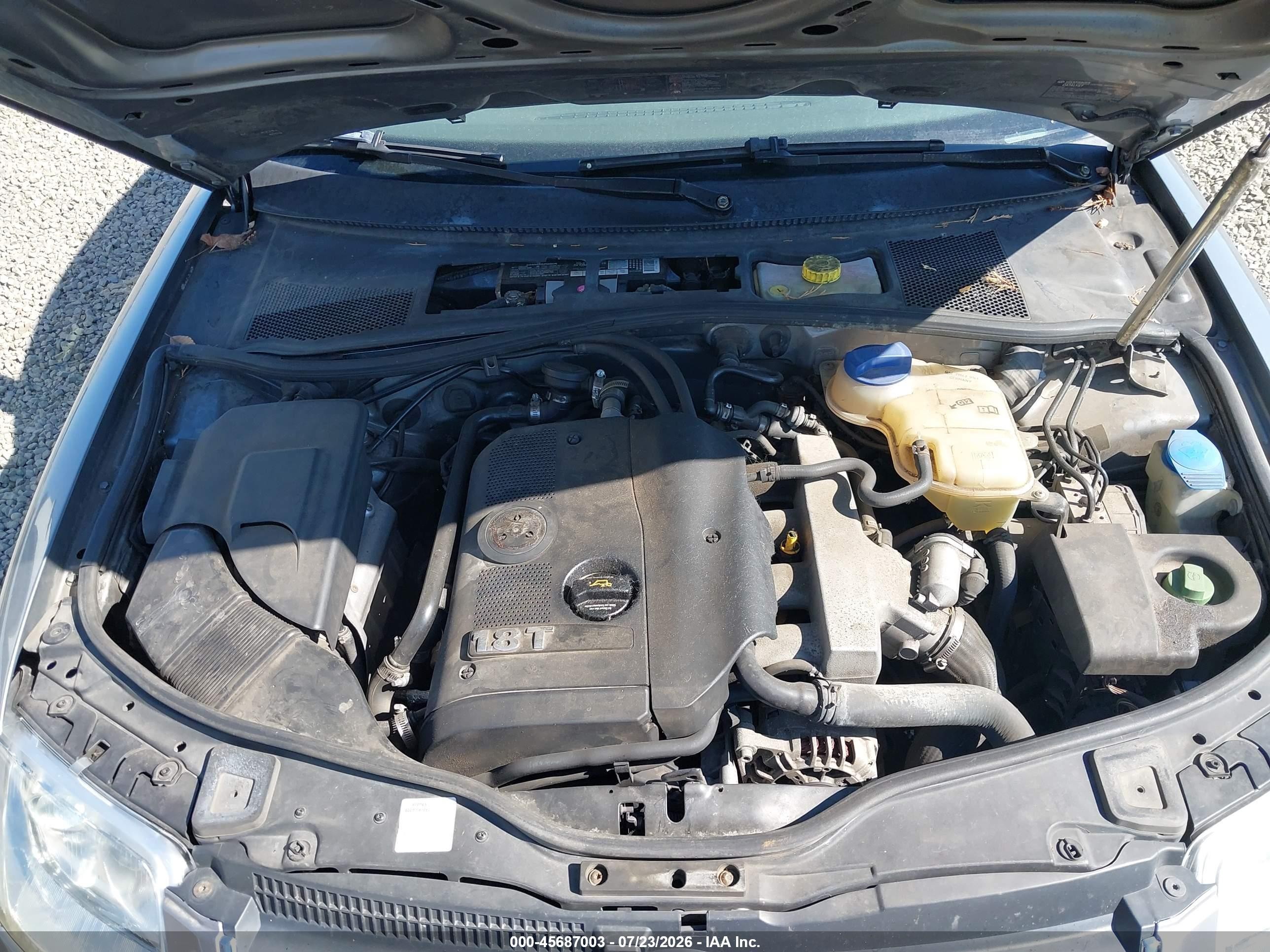 2004 Volkswagen Passat Gls Серебряный vin: WVWPD63B34P249778