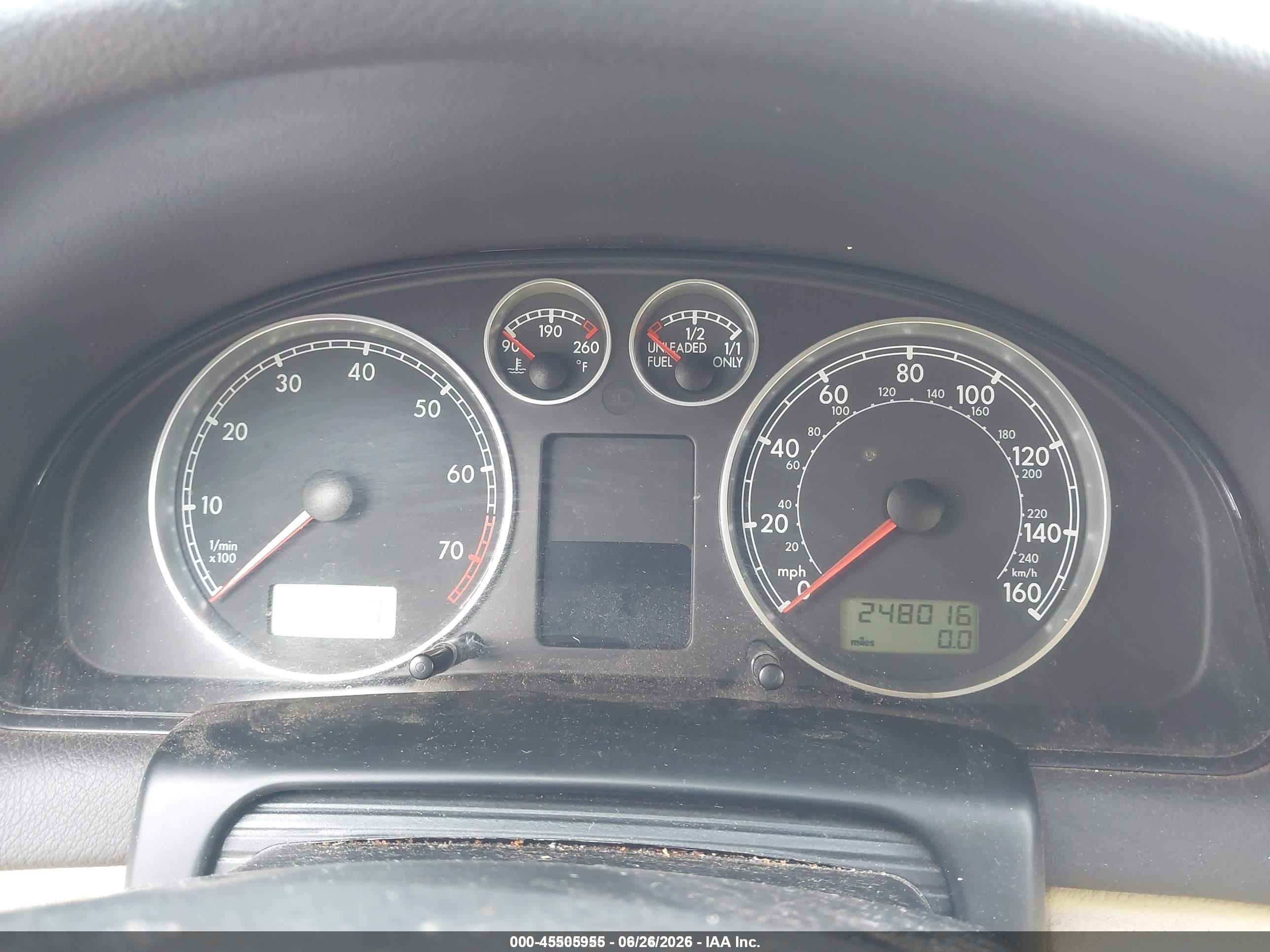 2001 Volkswagen Passat Gls Gold vin: WVWPD63B41P206708