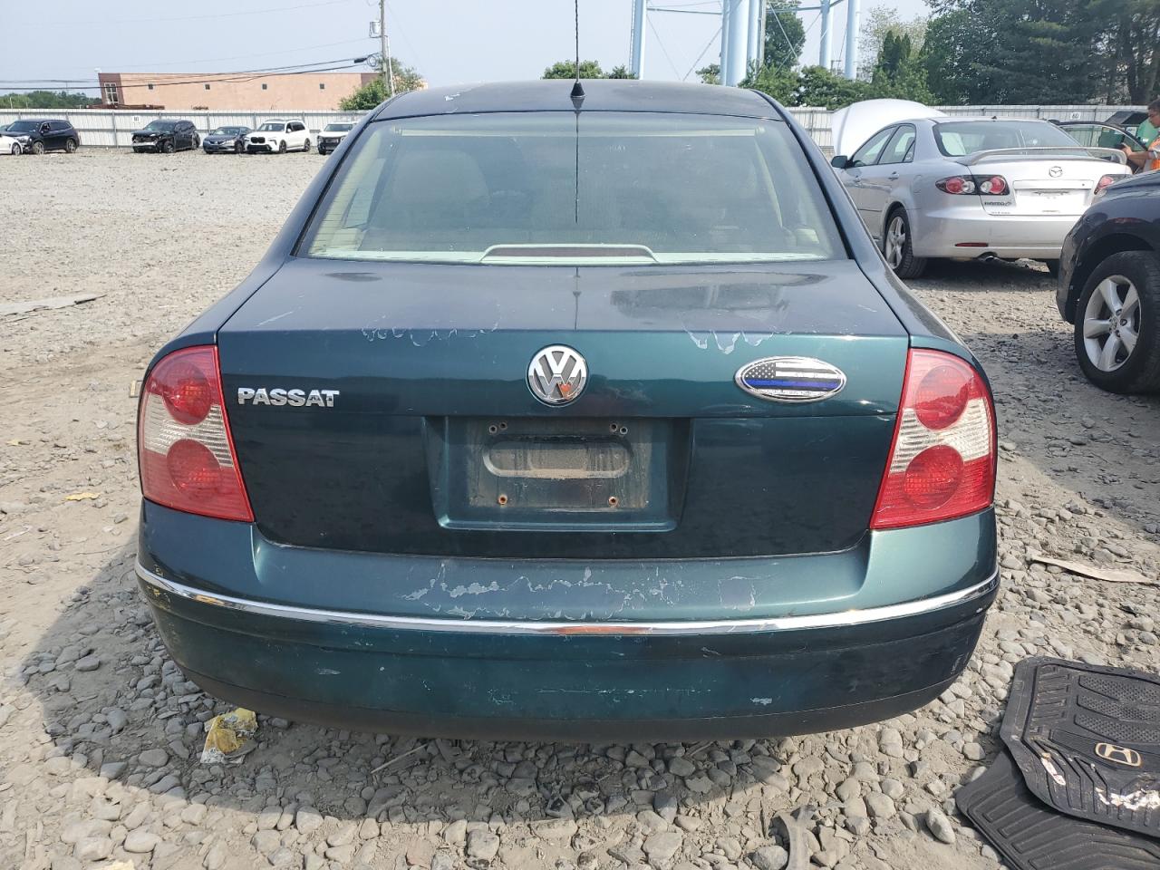 2002 Volkswagen Passat Gls Green vin: WVWPD63B42P138363