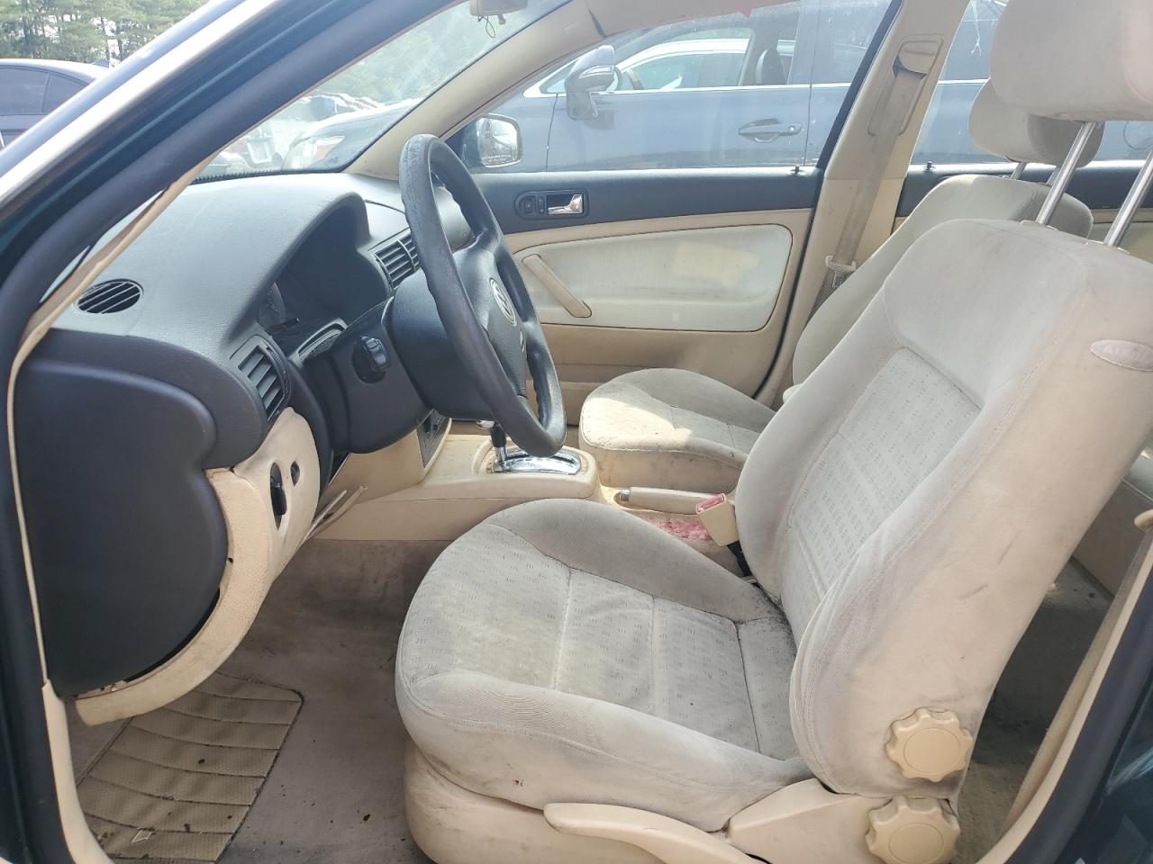 2002 Volkswagen Passat Gls Green vin: WVWPD63B42P138363