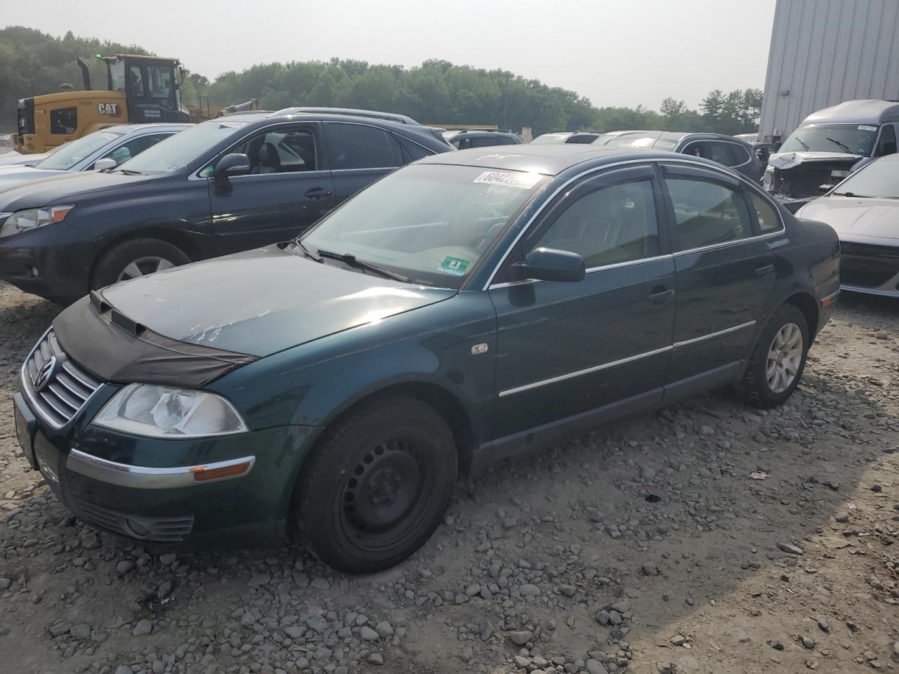 2002 Volkswagen Passat Gls Green vin: WVWPD63B42P138363