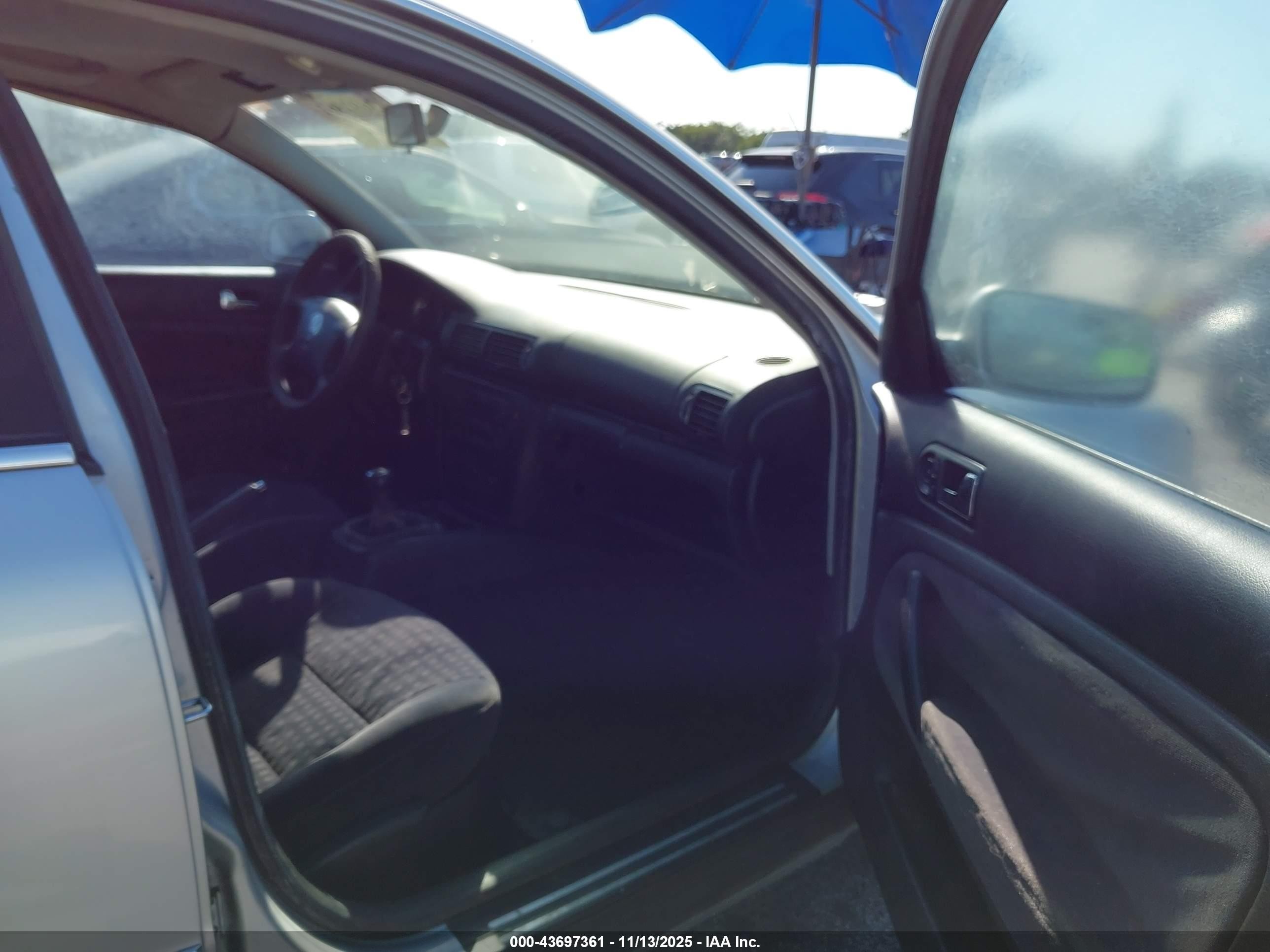 2002 Volkswagen Passat Gls Silver vin: WVWPD63B42P356464