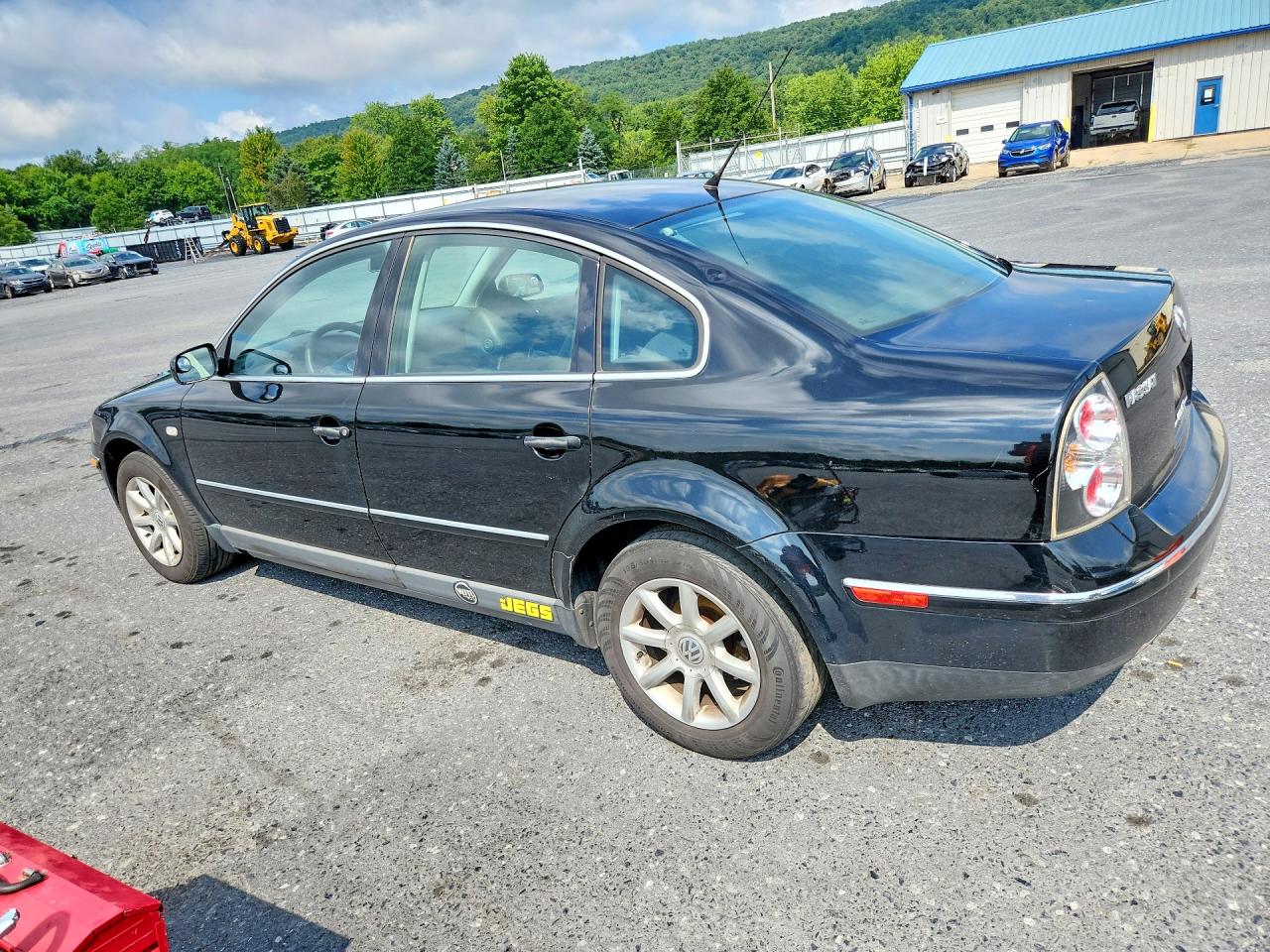 2004 Volkswagen Passat Gls Black vin: WVWPD63B44E089518
