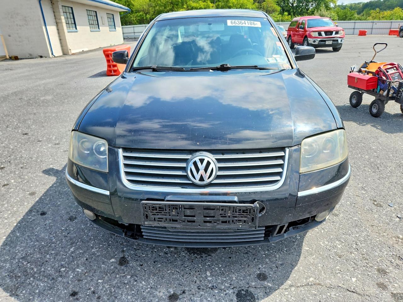 2004 Volkswagen Passat Gls Black vin: WVWPD63B44E089518