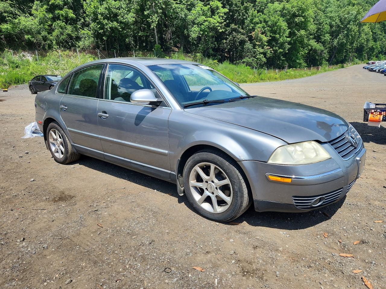 2004 Volkswagen Passat Gls Gray vin: WVWPD63B44E296586