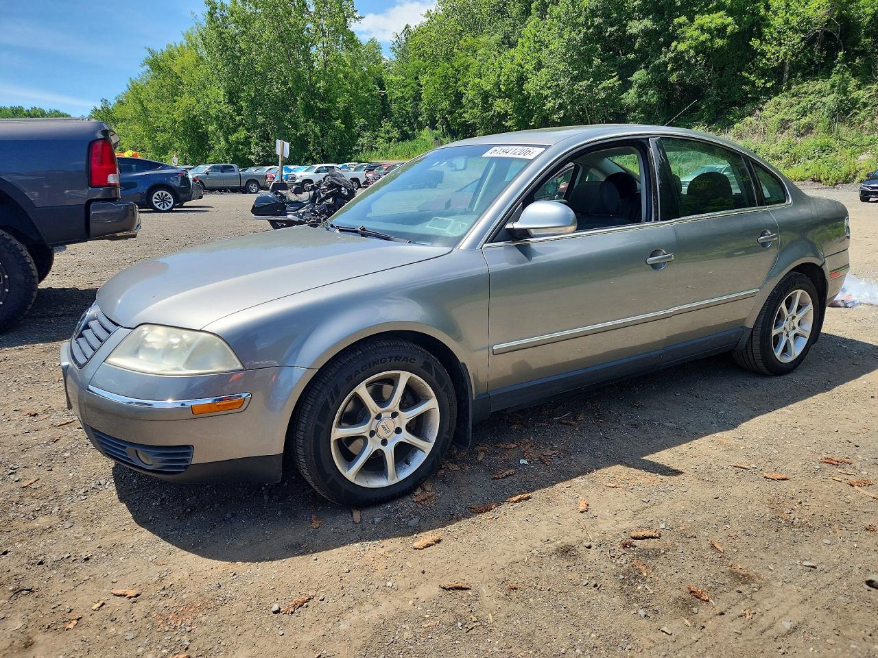 2004 Volkswagen Passat Gls Gray vin: WVWPD63B44E296586