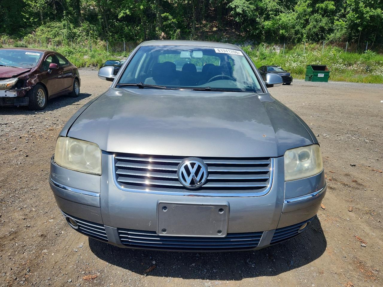 2004 Volkswagen Passat Gls Gray vin: WVWPD63B44E296586