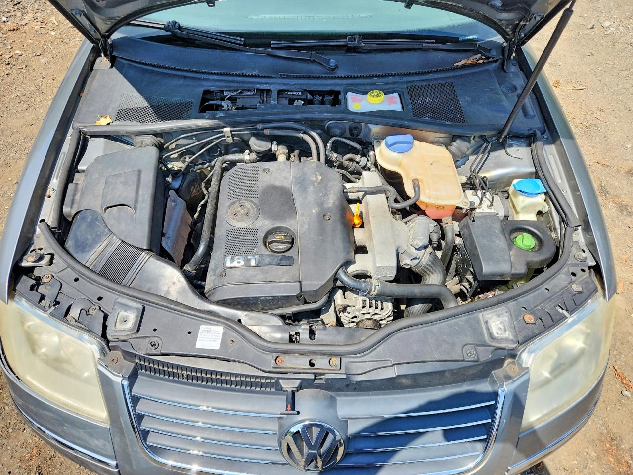 2004 Volkswagen Passat Gls Gray vin: WVWPD63B44E296586