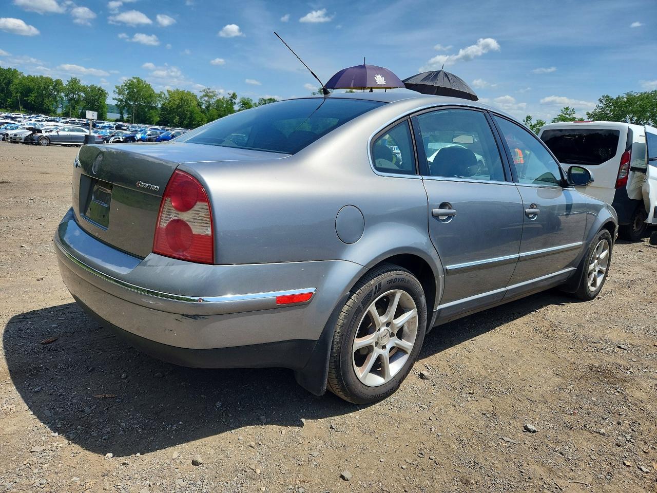 2004 Volkswagen Passat Gls Gray vin: WVWPD63B44E296586
