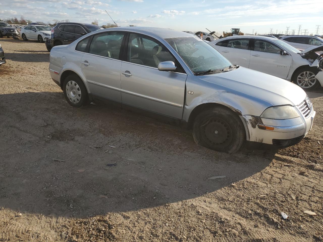 2002 Volkswagen Passat Gls Серебряный vin: WVWPD63B52P345831