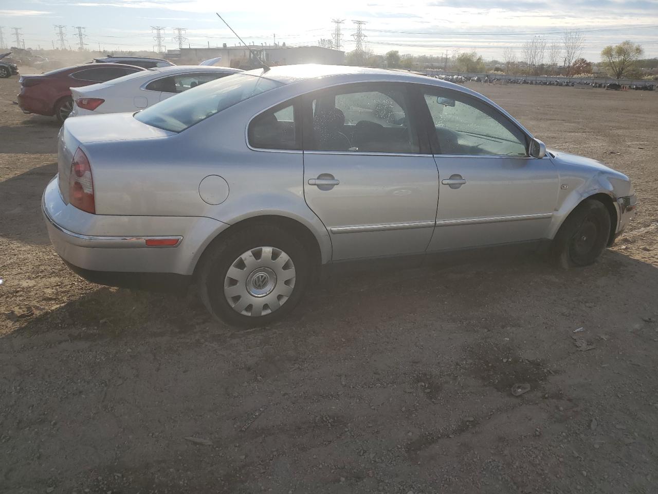 2002 Volkswagen Passat Gls Серебряный vin: WVWPD63B52P345831