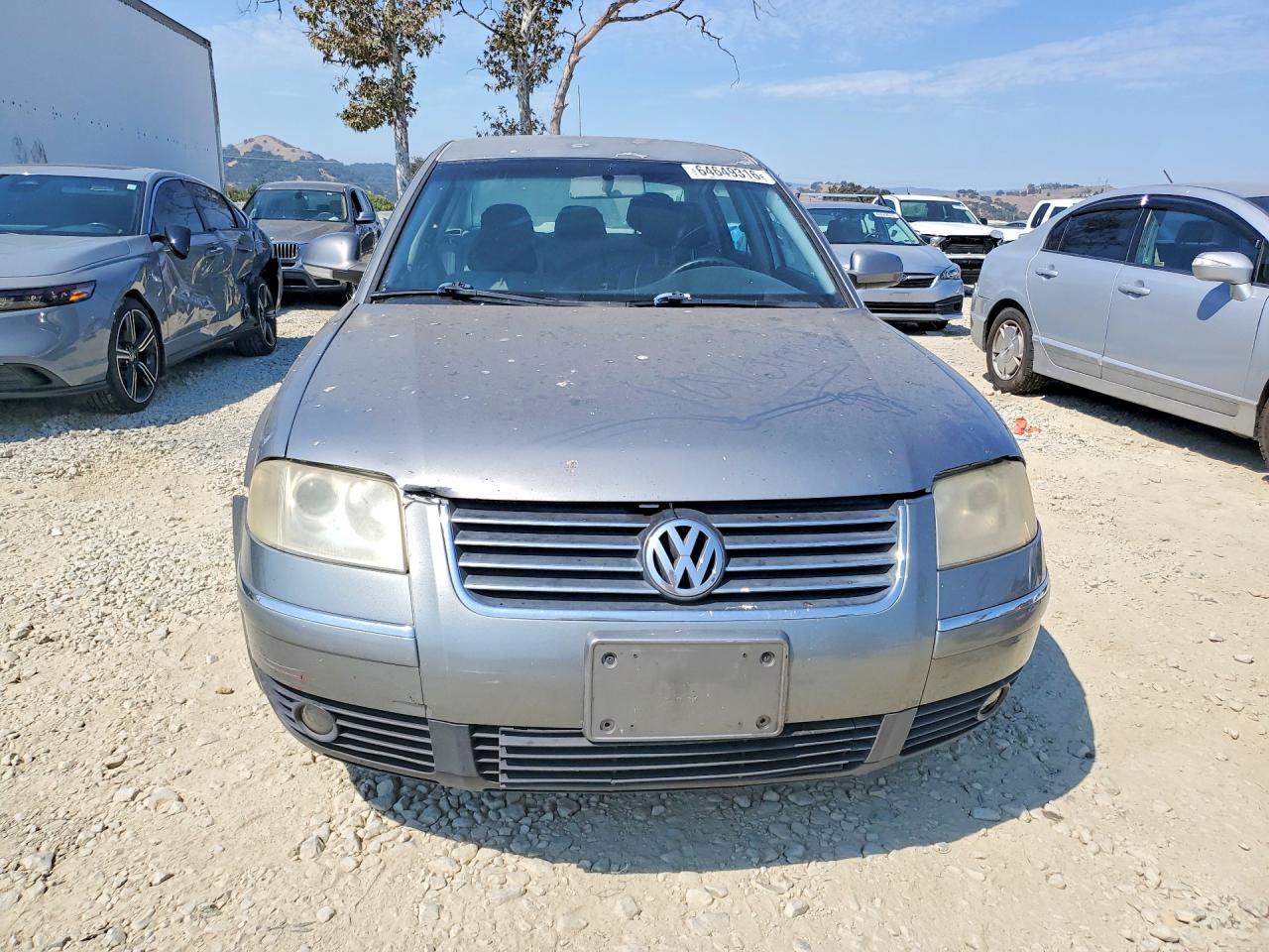 2002 Volkswagen Passat Gls Silver vin: WVWPD63B52P350995