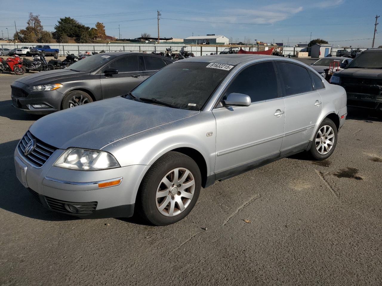 2002 Volkswagen Passat Gls Gray vin: WVWPD63B52P451020