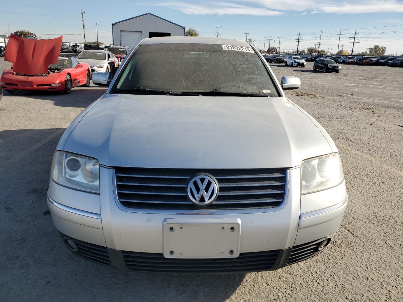 2002 Volkswagen Passat Gls Gray vin: WVWPD63B52P451020