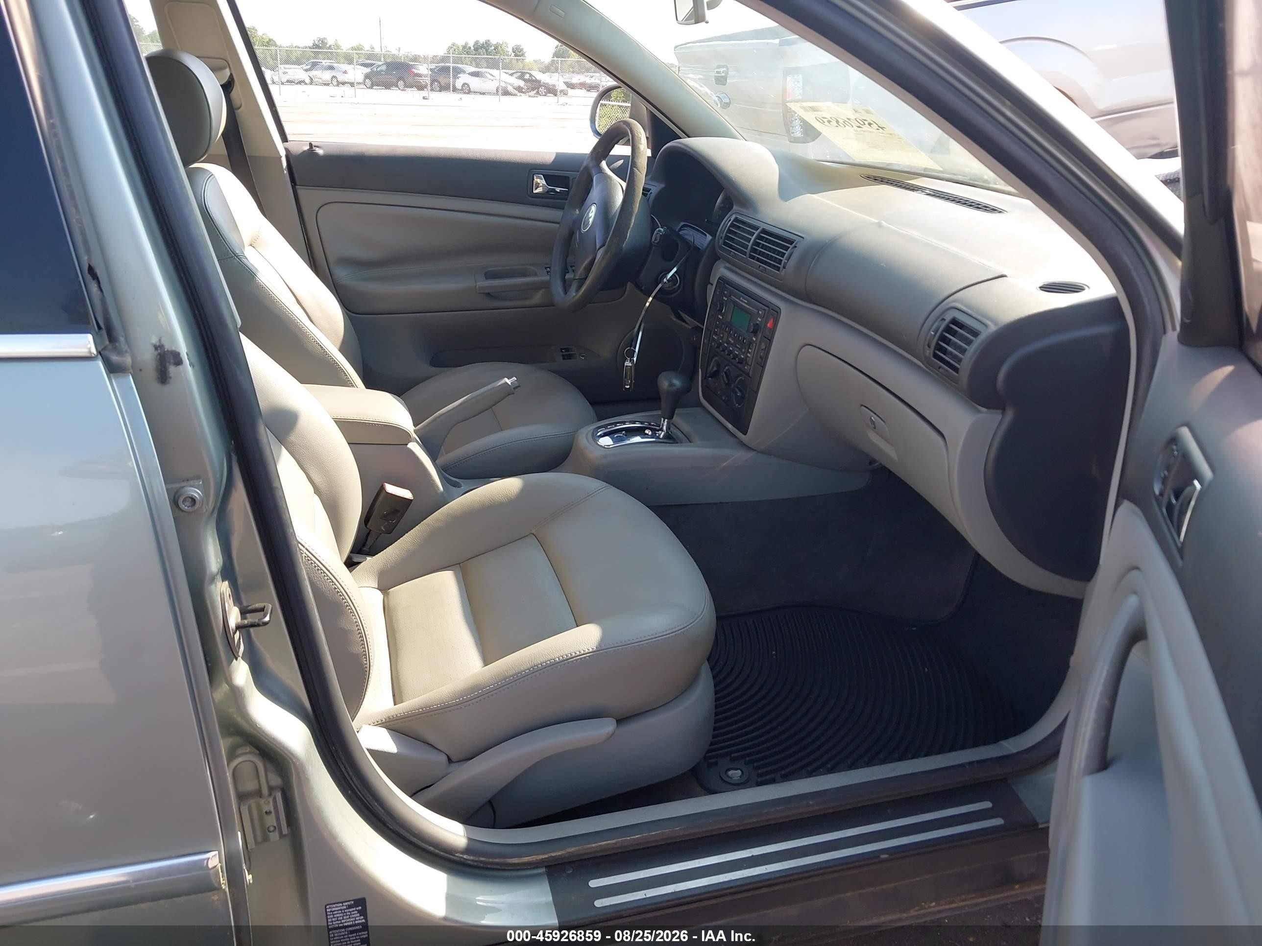 2004 Volkswagen Passat Gls Gray vin: WVWPD63B54E282521