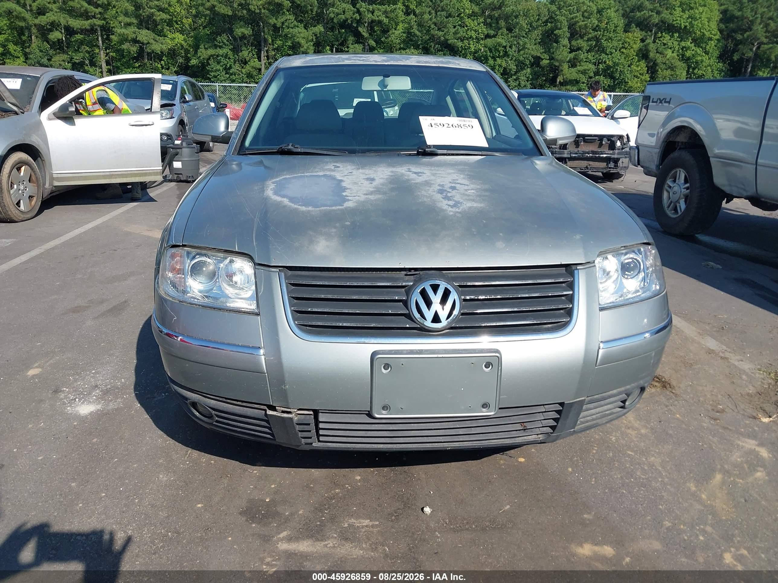 2004 Volkswagen Passat Gls Gray vin: WVWPD63B54E282521