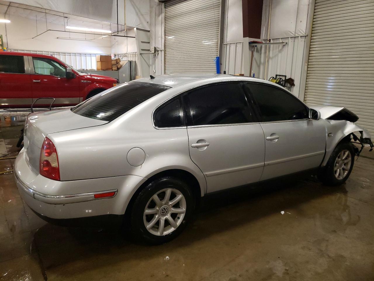 2004 Volkswagen Passat Gls Silver vin: WVWPD63B54P091931