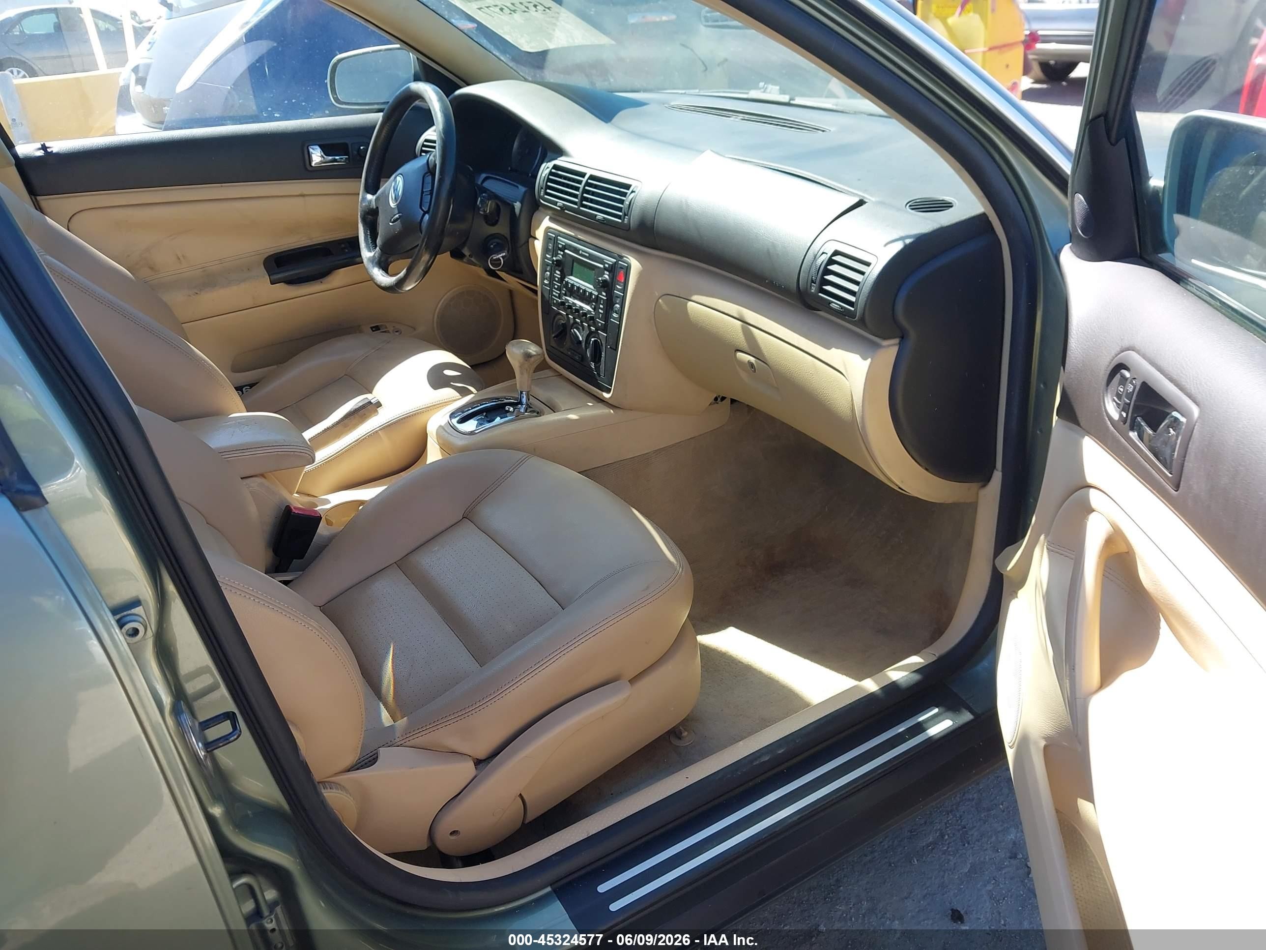 2004 Volkswagen Passat Gls Зеленый vin: WVWPD63B54P097034