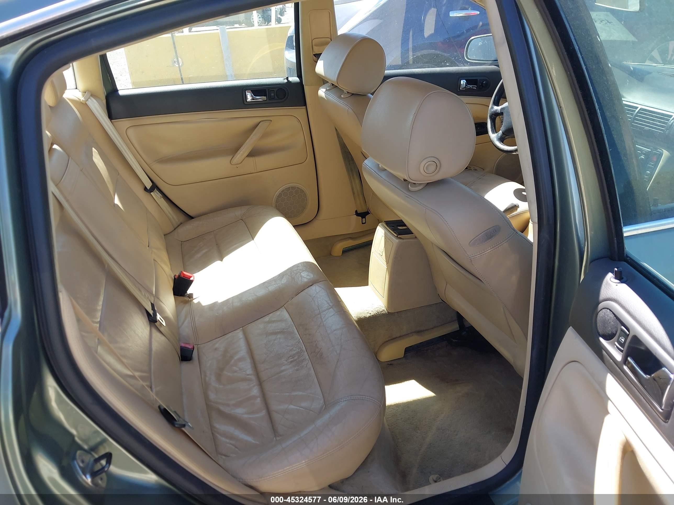 2004 Volkswagen Passat Gls Зеленый vin: WVWPD63B54P097034