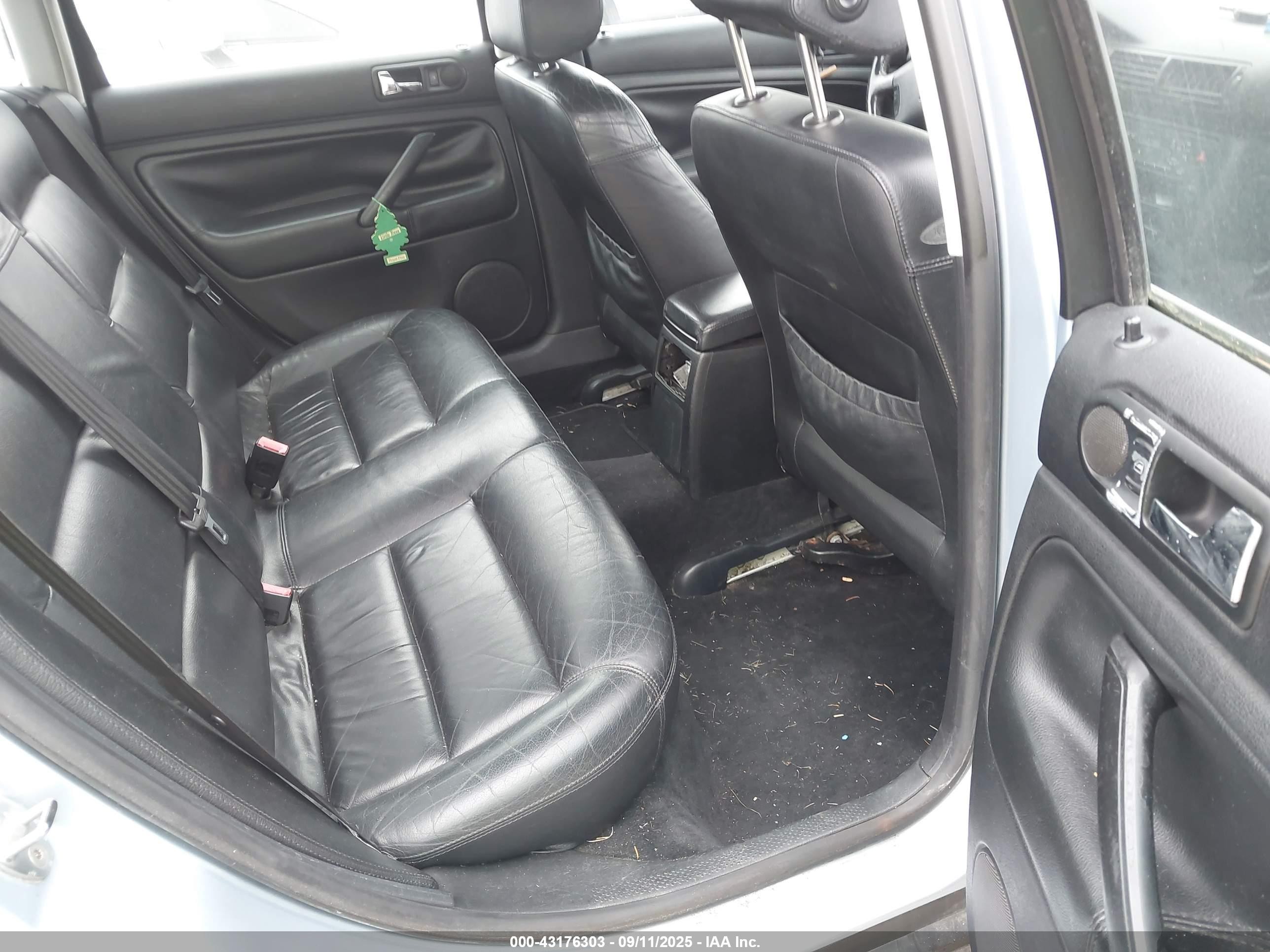 2001 Volkswagen Passat Gls Light Blue vin: WVWPD63B71P204547