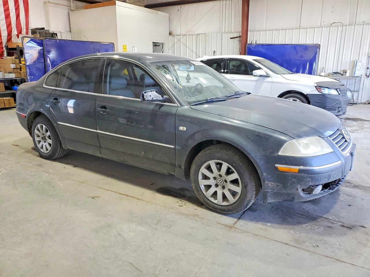 2002 Volkswagen Passat Gls Gray vin: WVWPD63B72P232639