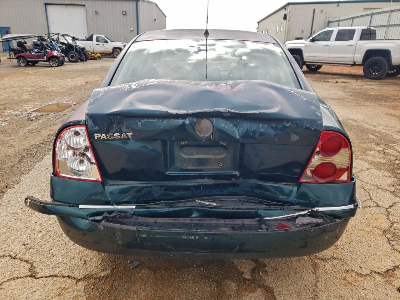 2002 Volkswagen Passat Gls Green vin: WVWPD63B72P344664