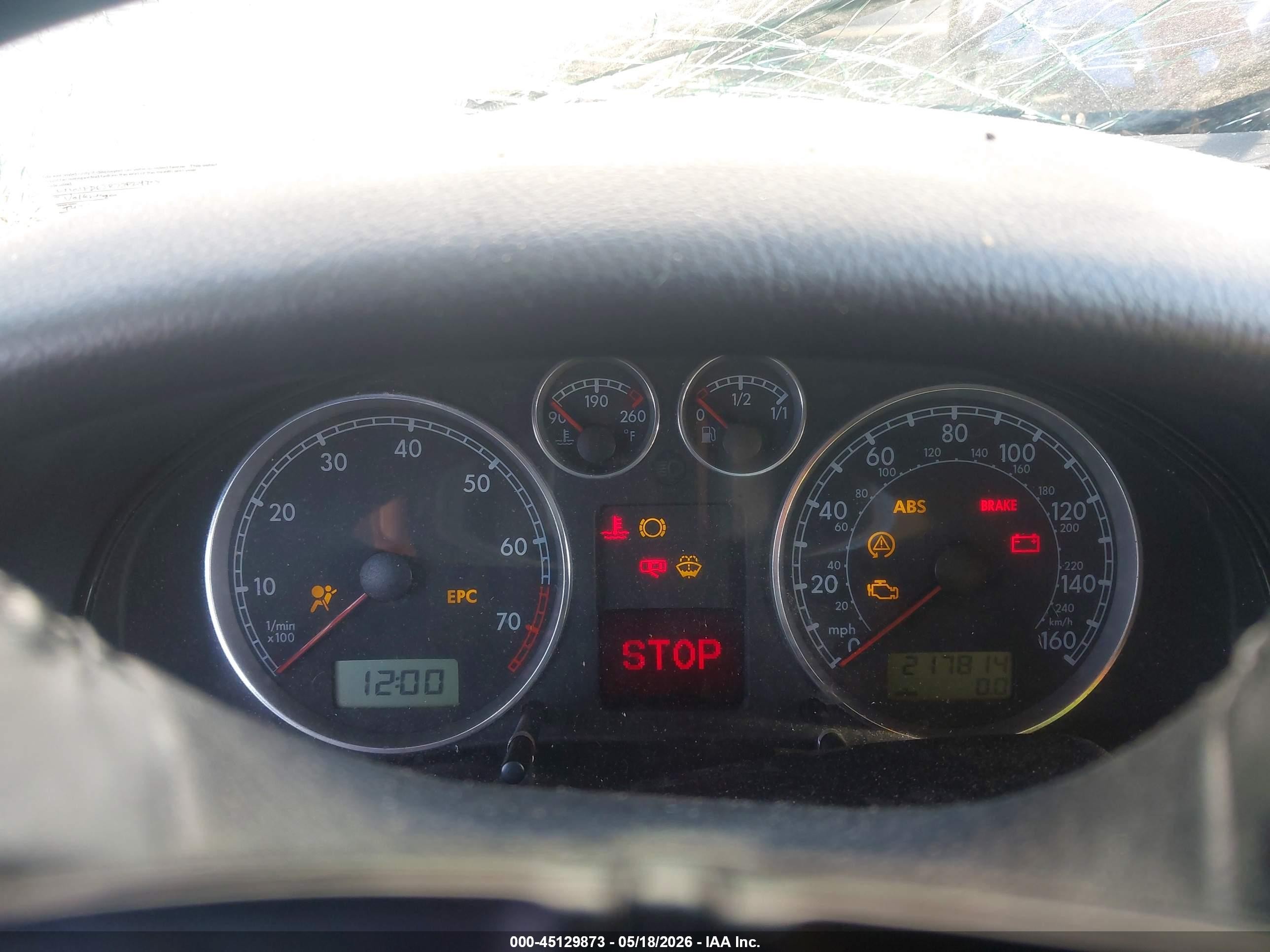 2003 Volkswagen Passat Gls White vin: WVWPD63B73P247594