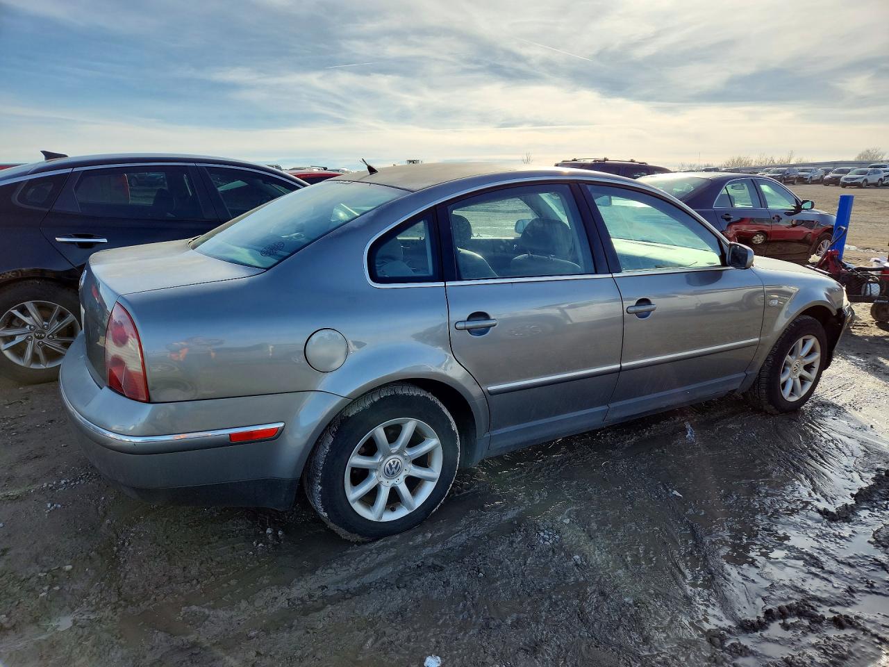 2004 Volkswagen Passat Gls Серебряный vin: WVWPD63B74P101990