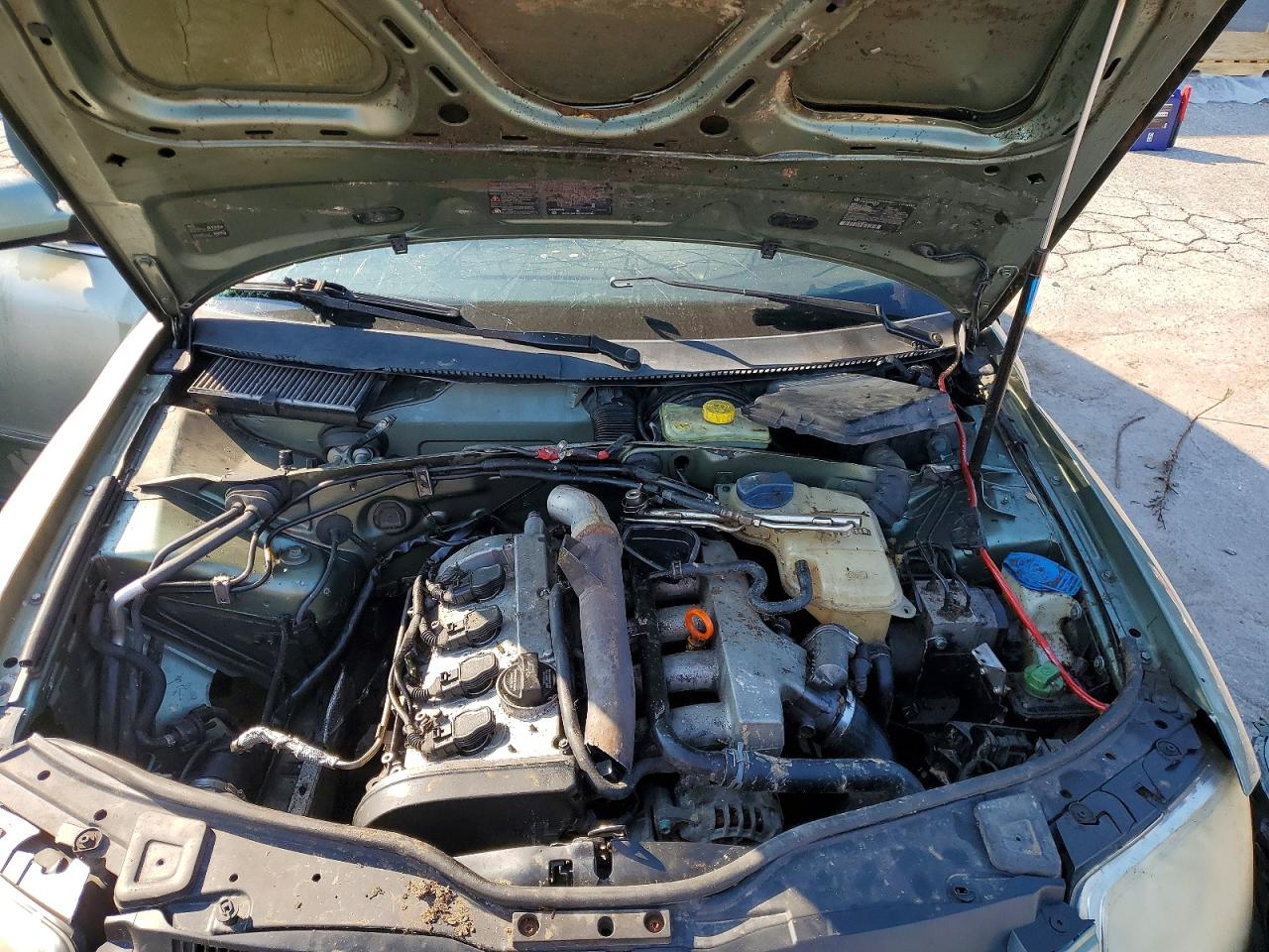 2003 Volkswagen Passat Gls Green vin: WVWPD63B83E304526