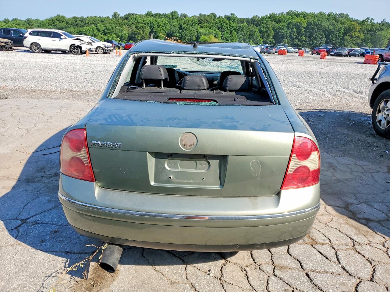2003 Volkswagen Passat Gls Green vin: WVWPD63B83E304526