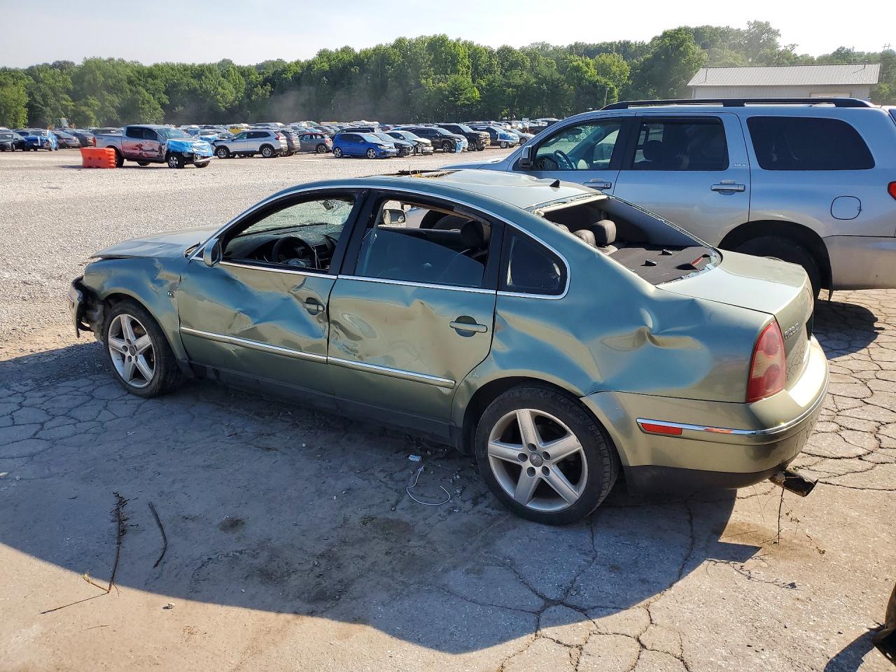 2003 Volkswagen Passat Gls Green vin: WVWPD63B83E304526