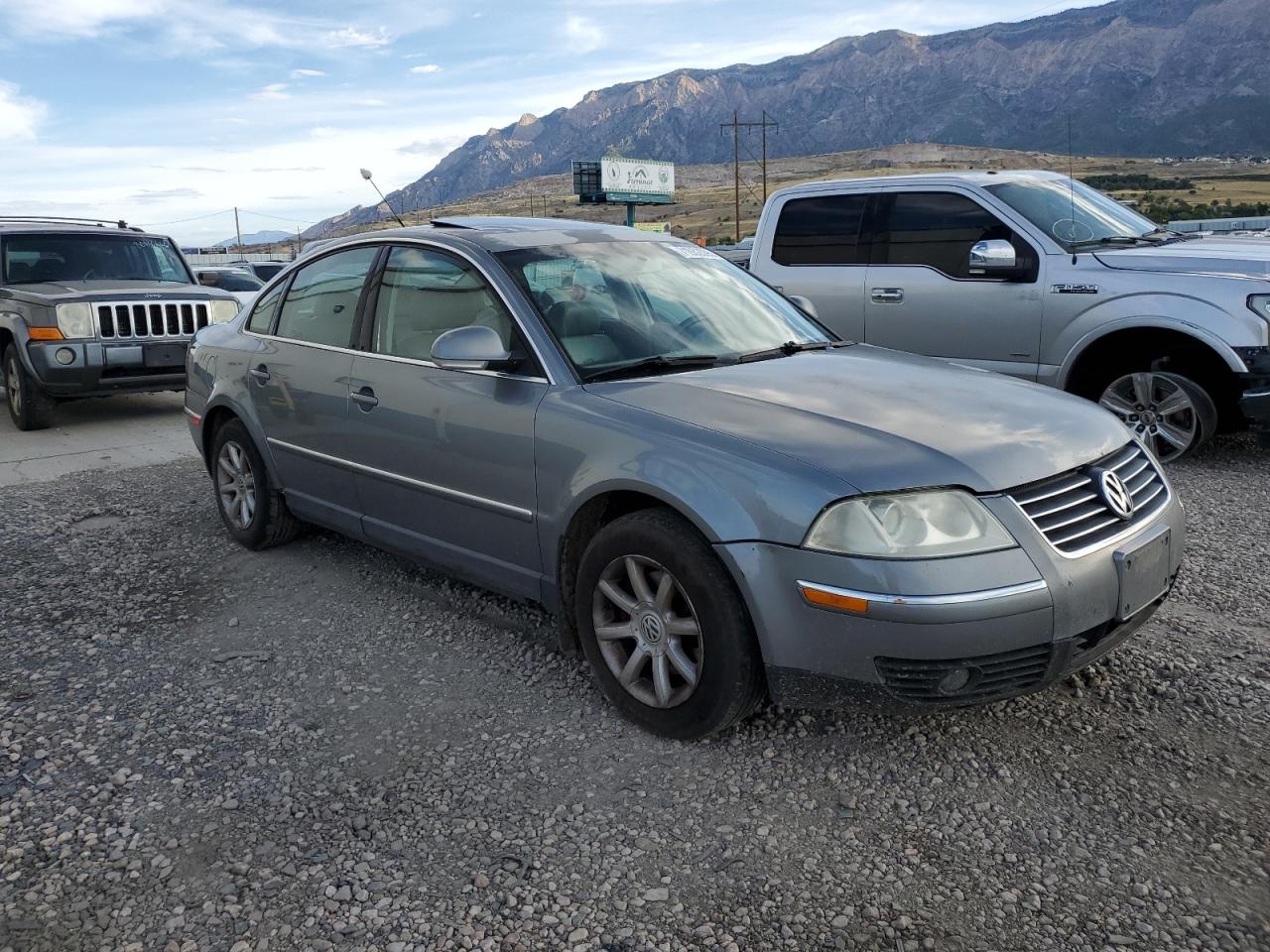 2004 Volkswagen Passat Gls Gray vin: WVWPD63B84P200382