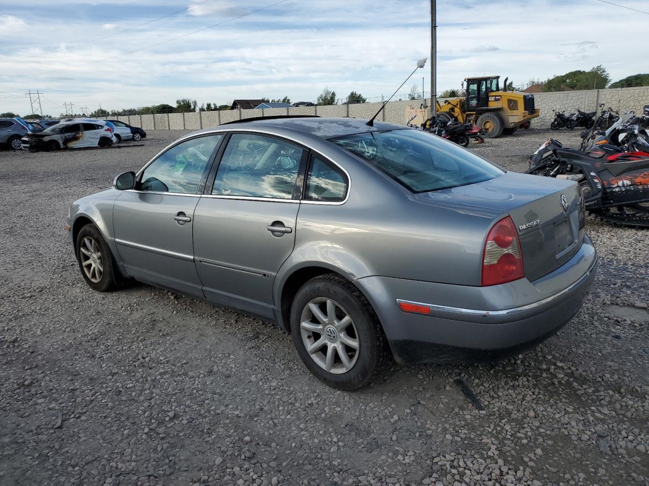 2004 Volkswagen Passat Gls Gray vin: WVWPD63B84P200382