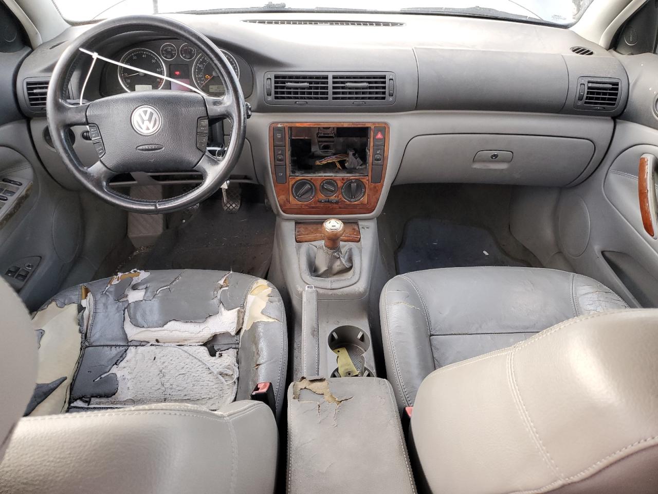 2004 Volkswagen Passat Gls Gray vin: WVWPD63B84P200382