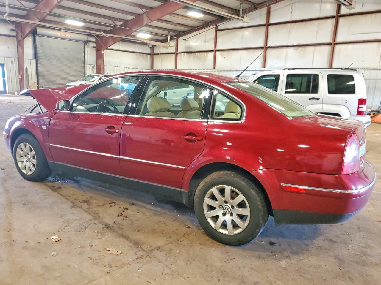2002 Volkswagen Passat Gls Burgundy vin: WVWPD63B92P304957