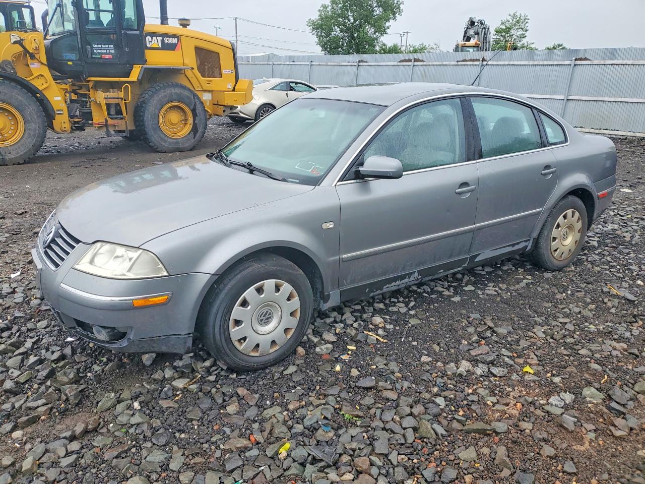 2002 Volkswagen Passat Gls Gray vin: WVWPD63B92P368223
