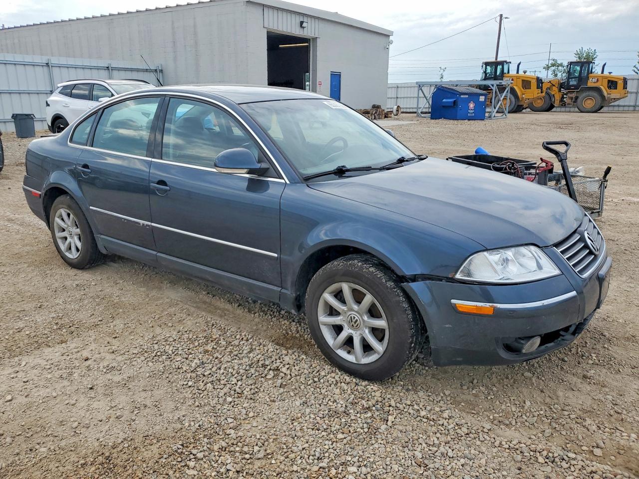 2004 Volkswagen Passat Gls Blue vin: WVWPD63B94E347001