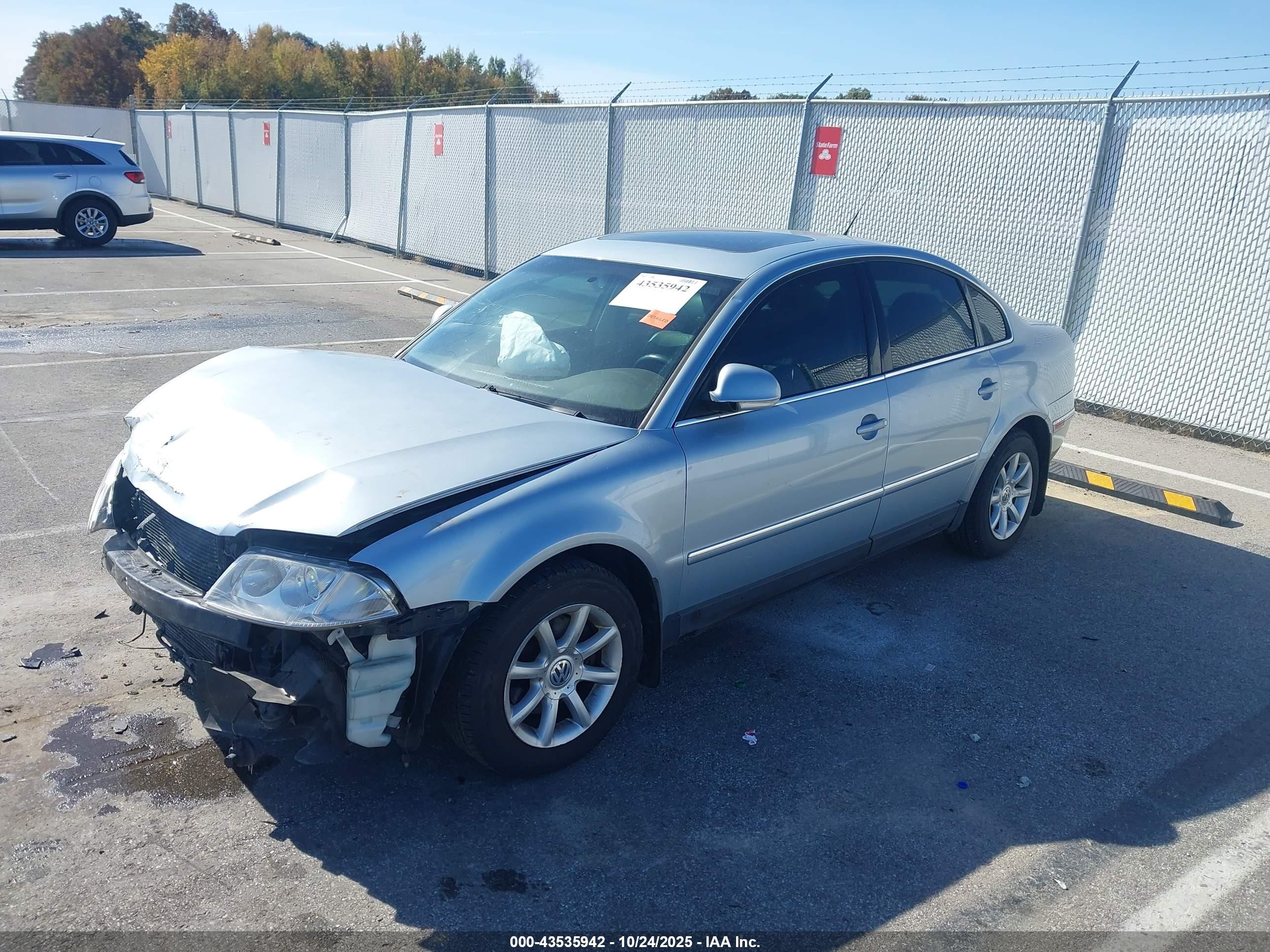 2004 Volkswagen Passat Gls Серебряный vin: WVWPD63BX4E222069