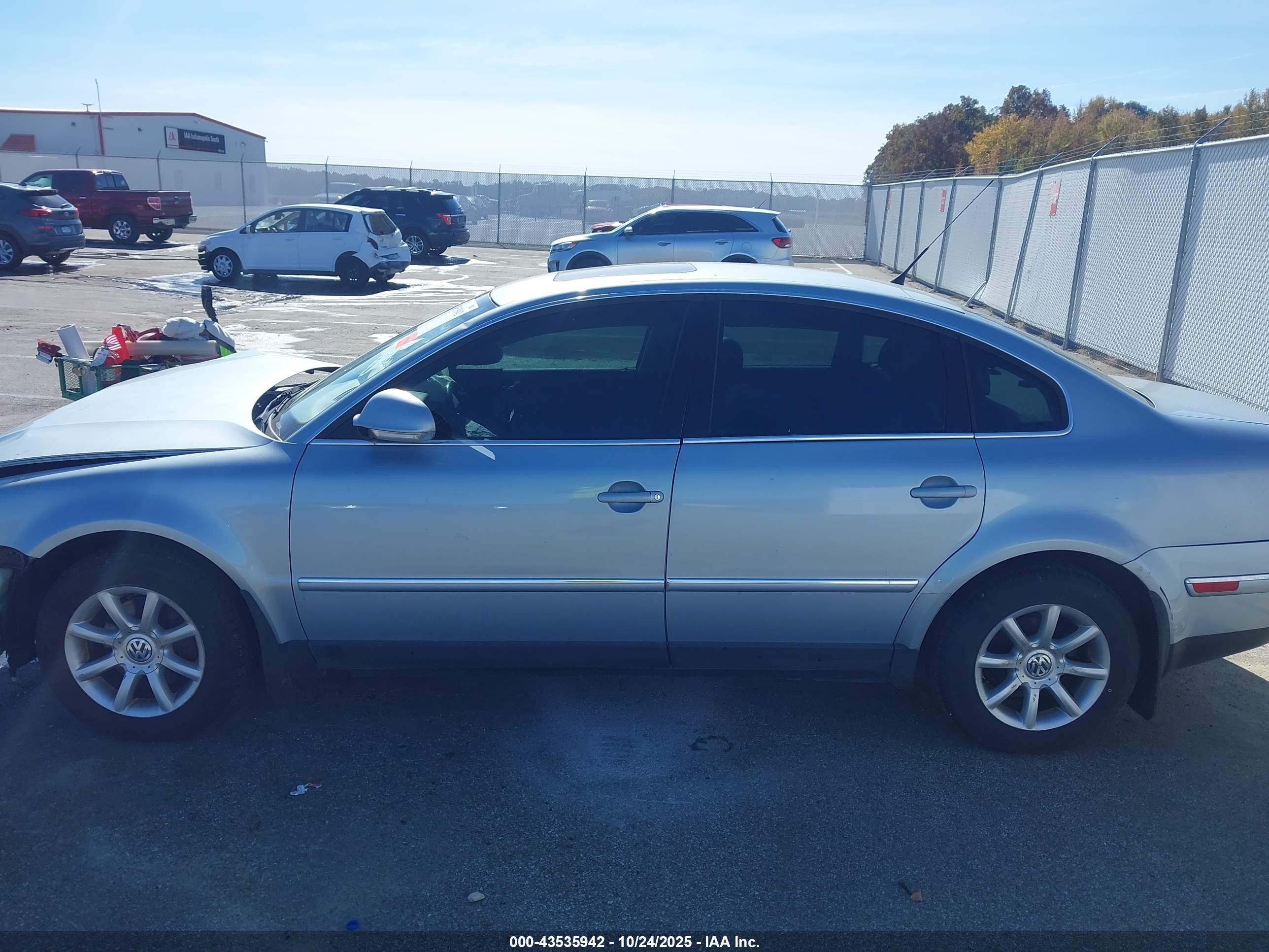 2004 Volkswagen Passat Gls Серебряный vin: WVWPD63BX4E222069