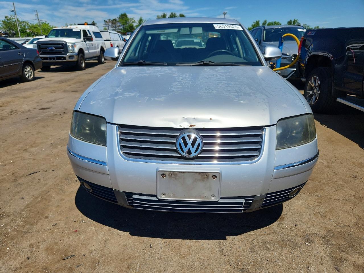 2004 Volkswagen Passat Gls Silver vin: WVWPD63BX4E309843