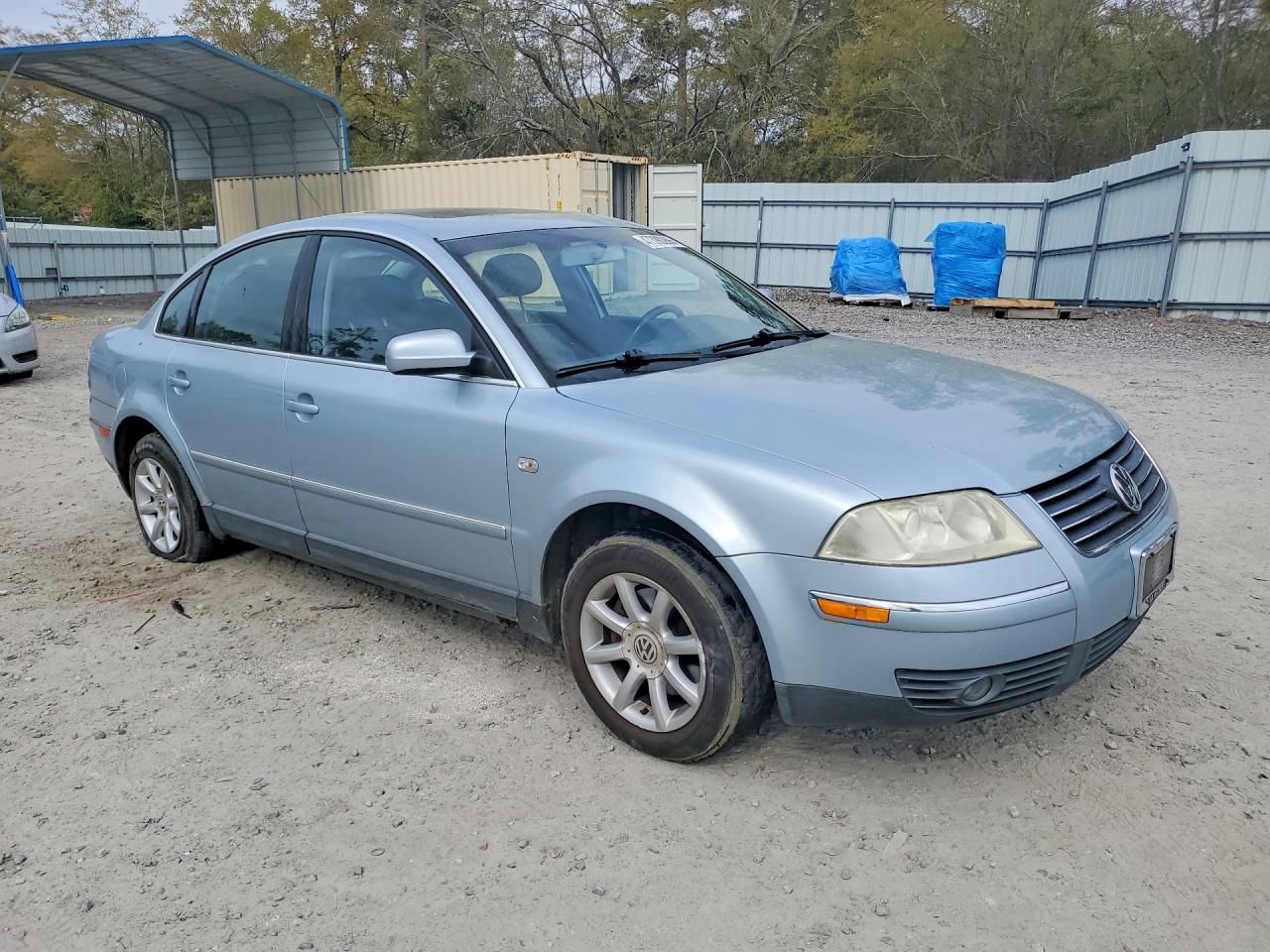 2004 Volkswagen Passat Gls Blue vin: WVWPD63BX4P040540