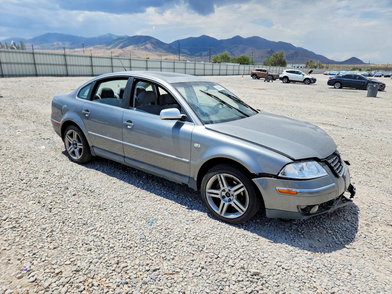2004 Volkswagen Passat Gls Gray vin: WVWPD63BX4P094744
